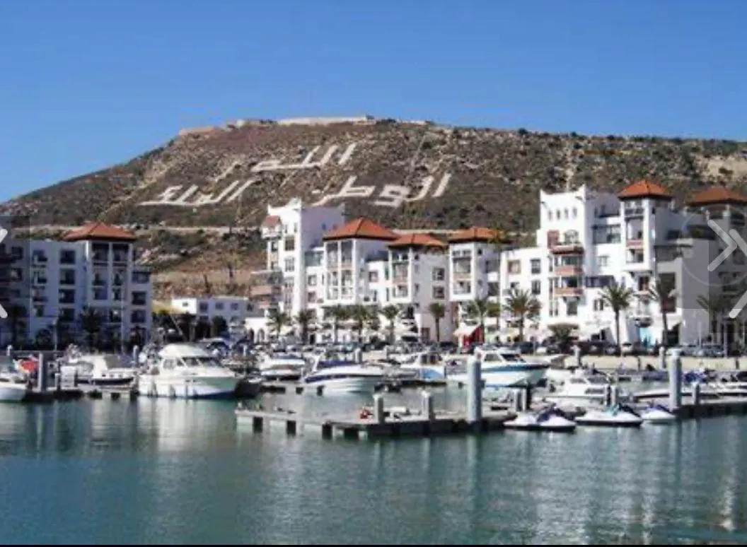 Апартаменты Sublime Appartement A La Marina Agadir Vue Sur Mer Et Piscine
